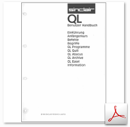 Sinclair QL Benutzer Handbuch 1985