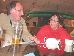 Geoff Wicks and Sarah Gilpin